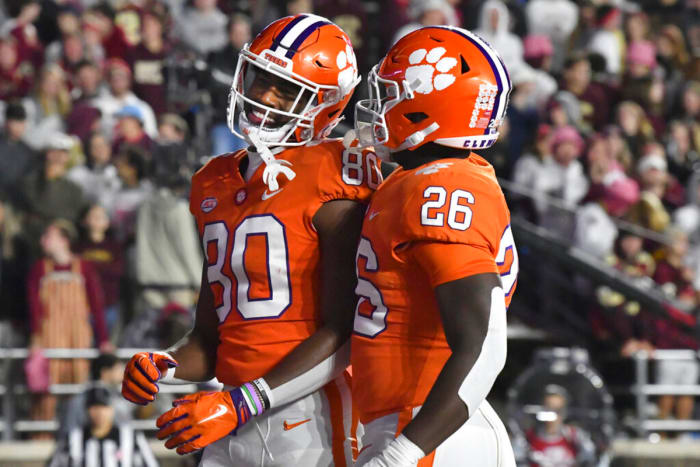 Clemson Tigers, Beaux Collins Phil Marah, touchdown celebration